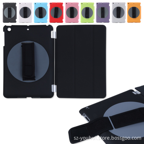 Hot sales Special design rotating 360 degree handheld case arm band case for ipad mini